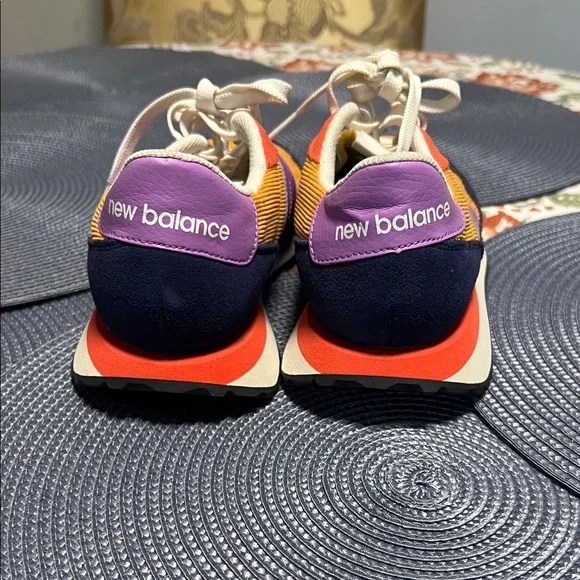 New Balance Sneakers in Purple, Orange, and Navy - Picture 2 of 8